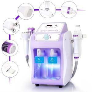 MT-AF1323 6 in 1 hydrogen oxygen hydrafacial machine hydrogen oxygen small bubble machine rf lifting Skin Scrubber Ultrasonic
