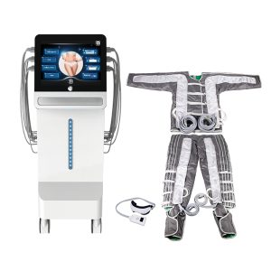 BR-619PRO 3 in1 Infrared Pressotherapy Body & Eye Massage Machine 24 Air Cells Optional Multi-style Pressotherapy Suits Slimming Body Shape