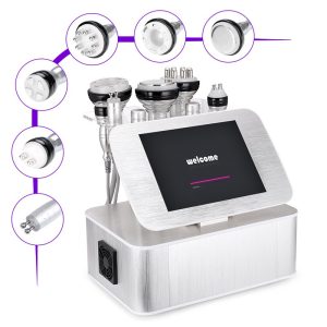 YH-6551 6 in 1 40k cavitation rf machine body contouring multi polar rf vacuum slimming bipolar bio skin tightening salon cavitation rf beauty equipment
