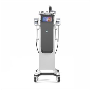 AS8012 8 in 1 cavitation vacuum slimming machine lipo laser body contouring vacuum RF skin tightening salon body fat reduction machine