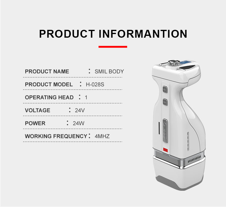 HR-G203 H-028S SMIL BODY body contour machine Optimization Slimming Focused Ultrasound Portable Body Contouring Device - Image 8