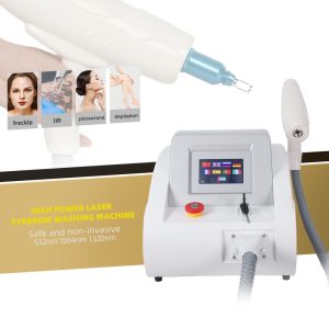 DYT901B table top nd yag laser tattoo removal machine eyebrow tattoo scrubber black face doll carbon peeling tattoo removal laser device