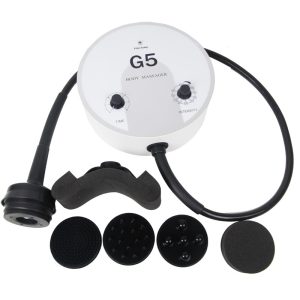 HD-1002B Desktop G5 Vibration Massager Machine with Extra 3 Replaceable Probes for Salon Body Relaxing