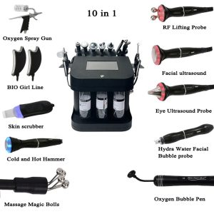 HR-2001A small bubble facial machine 10 in 1 Hydra Skin facial Machine | Multifunctional Salon Facial Skin Care Device
