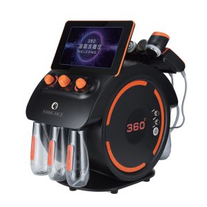 HR-2012 6 in 1 hydrafacial machine for salon Visual Blackhead Suction Pen Salon Facial Equipment