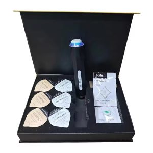 HR-2108 4 In 1 co2 oxygen bubble facial pen Facial Beauty Device with 7 Colors LED Light Therapy