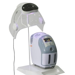 HR-2110 Astronaut Oxygen Facial Machine LED Photon Oxygen Dome Mask Hydrogen Oxygen Skin Rejuvenation Machine With Oxygen Jet Gun For Beauty Salon