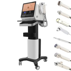 HR-4011 8 in 1 Hydra Skin Facial Machine With Skin Analyzer Multifunctional Facial Care Beauty Equipment