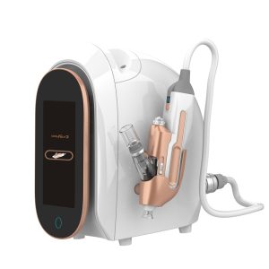 G515 650kpa pneumatic injection meso gun HelloFace 3 Needle Free Mesotherapy Facial Machine | 650Kpa Pneumatic Injection Hydration Device