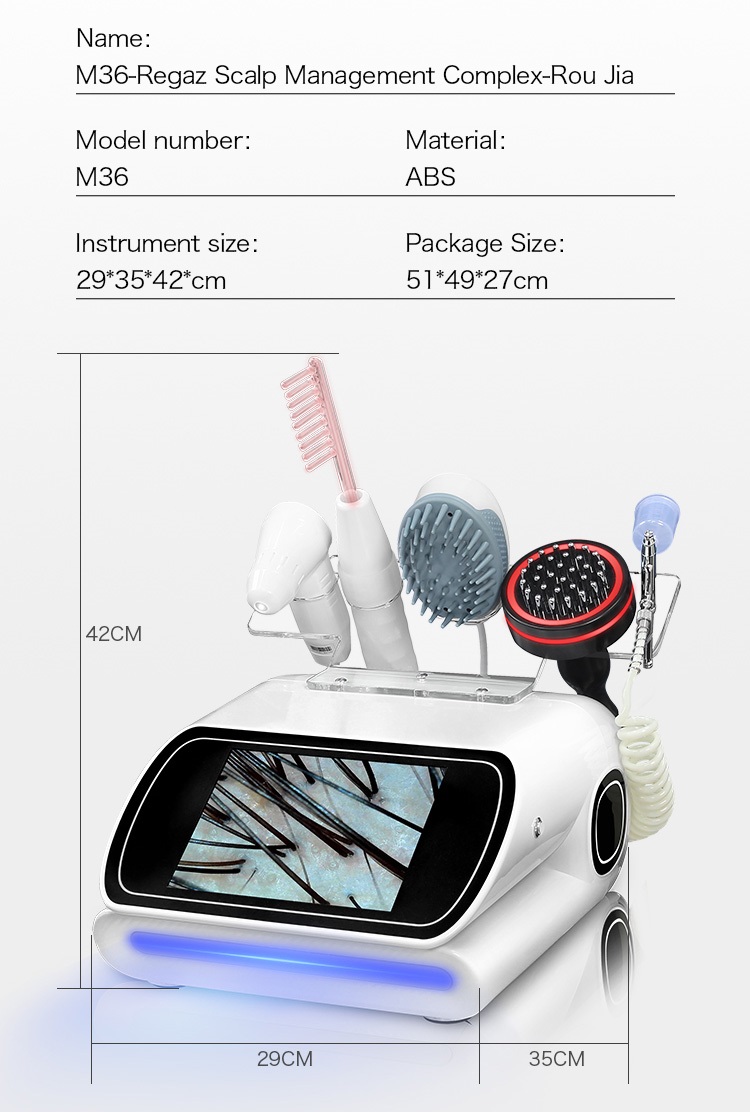 HR-M36 M36 5 in 1 scalp analysis machine Machine | Professional Salon Scalp Care Equipment - Image 5