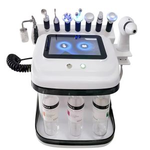 HR-U9 9 in 1 facial skin analysis machine Multifunctional Facial Skin Care Machine with Skin Detector | Salon Facial Cleansing & Rejuvenation Equipment
