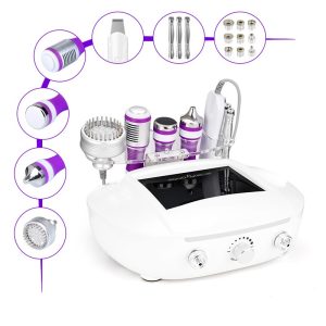 MS-MJ1806H 7 in 1 multifunctional facial machine  Microdermabrasion facial ultrasonic facial cold hot hammer facial device BIO LED facial machine