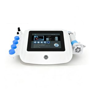 SW22 Desktop Shockwave Therapy Machine | Touch Screen Extracorporeal Shock Wave Device with 7 Replaceable Treatment Tips