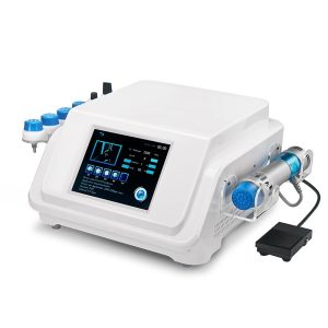 SW28 radial shockwave therapy machine | Shock Wave Physiotherapy Device with Foot Pedal & 7 Applicator Tips