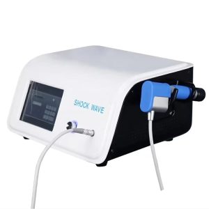 SW5 10 bar pneumatic shockwave machine Air Pressure Pneumatic Extracorporeal Shock Wave Device for Pain Relief, ED Treatment & Physiotherapy with 5 Replaceable Probes